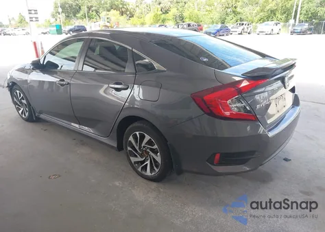 2016 Honda Civic Ex из США, поврежденный, VIN 2HGFC2F86GH504280